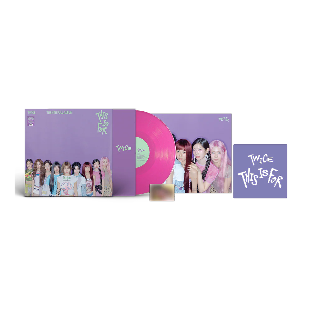 THIS IS FOR (Dragonfruit Glitter Vinyl)